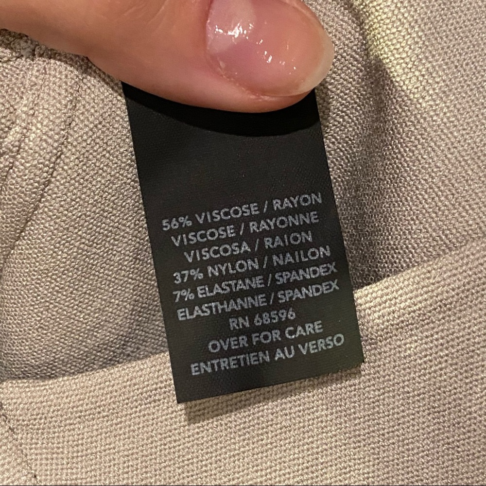 Donna Karan Khaki Pencil Skirt NWT - Picture 5 of 5